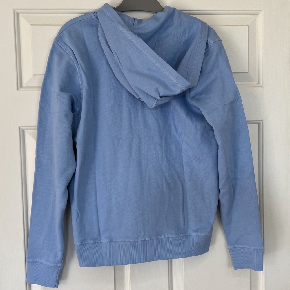 Pact Women's Light Blue Zip-Up Hoodie - Picture 5 of 9